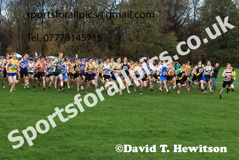 Mens Under-17s and Under-20s 2025 Liverpool Cross Challenge, Sefton Park, Saturday, November 22th. Photo: David T. Hewitson/Sports for All Pics